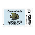 One Man's Fish, Another Man's Poisson postage