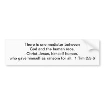 One Mediator For All Bumper Stickers