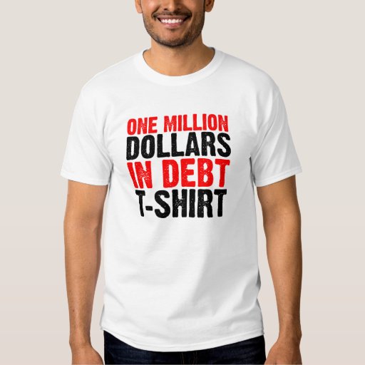 debt free t shirt