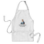 “One Minute Left in My Brain” Aprons