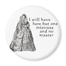 One Mistress Here magnets by alternateworlds One Mistress Here magnets