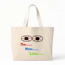 One... More... Level... - Bloodshot Eyes Tote Bag