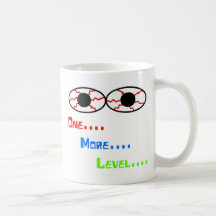 One... More... Level... - Bloodshot Eyes Mug