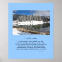 One More Morning Romantic Poetry Poster posters