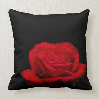 One More Red Rose Pillows
