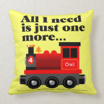 One More Train Pillow pillows