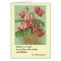 One must have sunshine, freedom, & a little flower cards