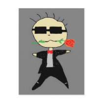 ONE NASTY FREE RADICAL CARTOON POST CARD