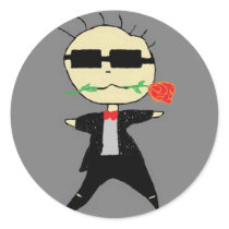 ONE NASTY FREE RADICAL CARTOON STICKER