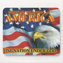 ONE NATION mousepads by Ghosttown_Gifts ONE NATION mousepads