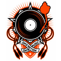 One Nation. One Music. t-shirts by nouveauretro One Nation. One Music. t-shirts