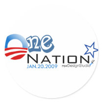 One Nation stickers