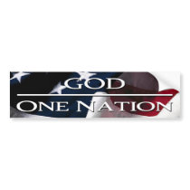 One Nation Under God bumper stickers