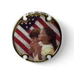 One Nation Under God Pinback Buttons