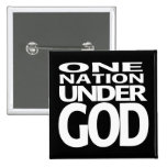 One Nation Under God - button