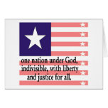 One nation under God Card