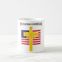 One Nation Under God mugs