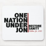 one nation under jon  mousepads