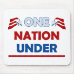 One Nation Underline Mouse Pad
