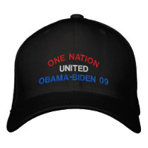 One Nation United embroidered hats by OvalOfficeProducts One Nation United embroidered hats