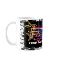 One nation united. coffee mug