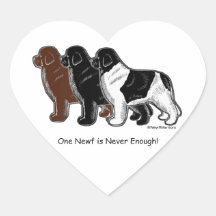One Newf is Never Enough! Sticker