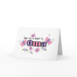 One Of A Kind Oma Card