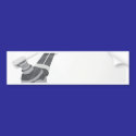 ONE OF FIRST 10 COMPUTER ART PIECES  ROBOTIC ARM bumper stickers