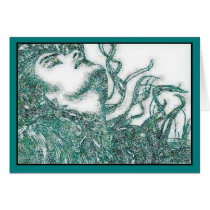 One Of Her Faces, card by WiscMeBrit One Of Her Faces, card