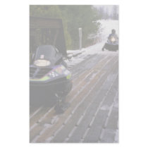 One of many bridges on Ontario's groomed trails Custom Stationery