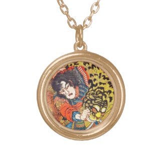 One of the 108 Heroes of the Popular Water Margin Personalized Necklace