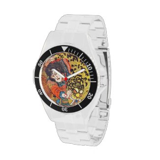 One of the 108 Heroes of the Popular Water Margin Wristwatch