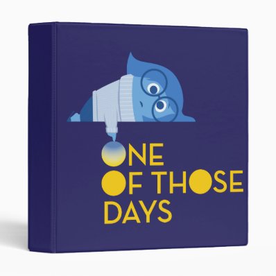 One of Those Days 3 Ring Binder