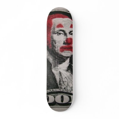 one out of seven-hundred-billion skate board deck by zernage