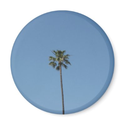 one palmtree refrigerator magnet by DonnaGrayson