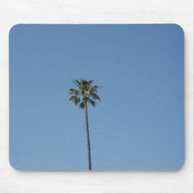 one palmtree mouse pad by DonnaGrayson