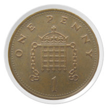 One Penny Dinner Plate
