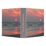 One Perfect Sunset - Oak Island, NC Vinyl Binder