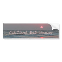 One Perfect Sunset - Oak Island, NC Bumper Sticker