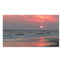 One Perfect Sunset - Oak Island, NC Business Card