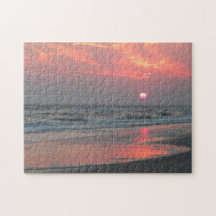 One Perfect Sunset (Oak Island, NC) Puzzle