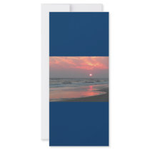 One Perfect Sunset Rack Card