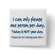 One Person Per Day buttons by Jack_of_Arts One Person Per Day buttons