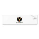 One person per sun bumper sticker