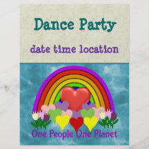 One Planet One People Flyers