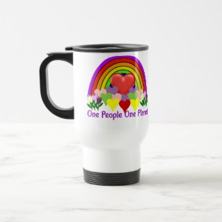 One Planet One People Mug