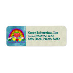 One Planet One People Return Address Label