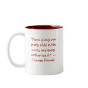 One Pretty Child / Mother Quote Drinkware Mug by jesterbryanc One Pretty Child / Mother Quote Drinkware Mug