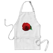 One Red Poppy Apron