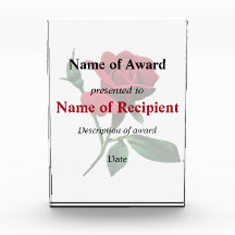One Red Rosebud Awards